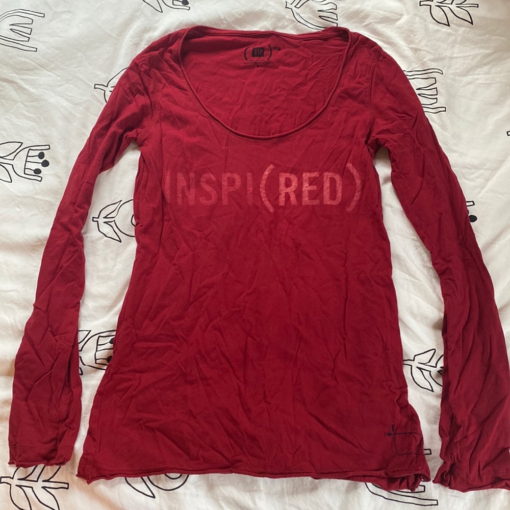 INSPI(RED) Long sleeved tee